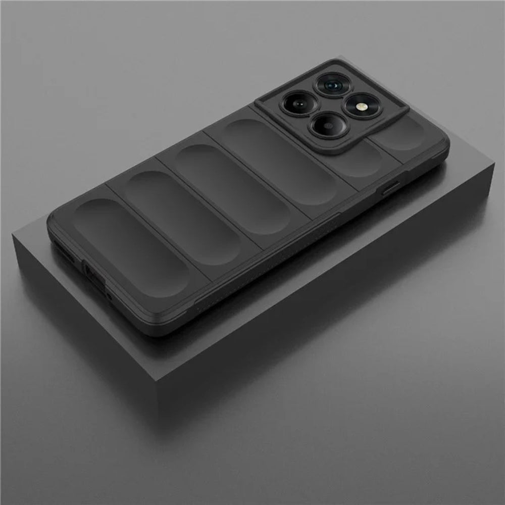 Futrola za Motorola Edge 60 Pro, Techsuit, Magic Shield, Crna