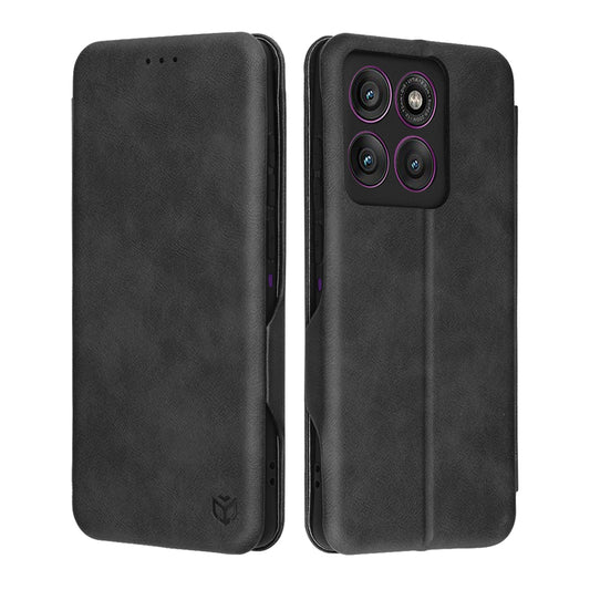 Futrola za Motorola Edge 60 Pro, Techsuit, Safe Wallet Plus, Crna