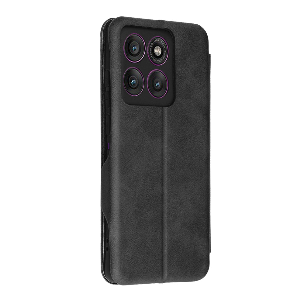 Futrola za Motorola Edge 60 Pro, Techsuit, Safe Wallet Plus, Crna