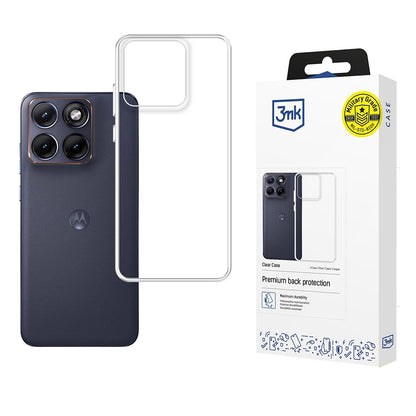 Futrola za Motorola Edge 70 Fusion, 3MK, Clear, Providna
