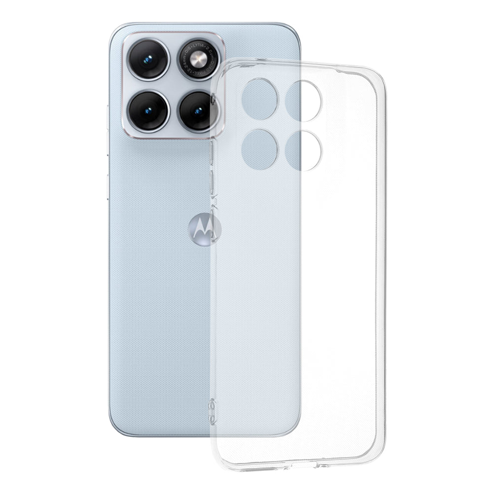 Futrola za Motorola Edge 70 Fusion, Techsuit, Clear, Transparentna