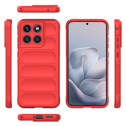 Futrola za Motorola Edge 70 Fusion, Techsuit, Magic Shield, Crvena