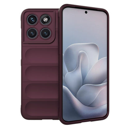 Futrola za Motorola Edge 70 Fusion, Techsuit, Magic Shield, Bordo