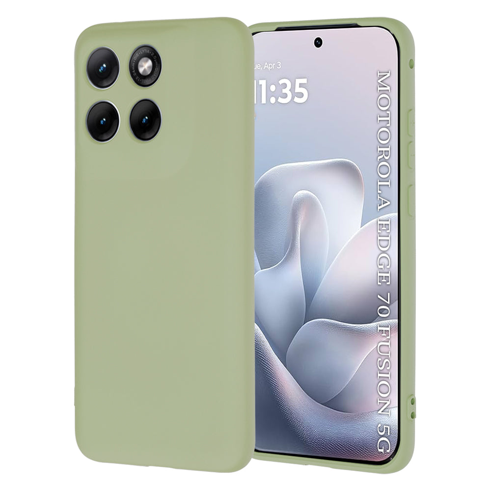 Futrola za Motorola Edge 70 Fusion, Techsuit, SoftFlex, Matcha