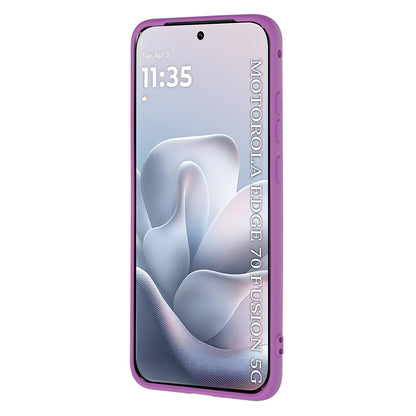 Futrola za Motorola Edge 70 Fusion, Techsuit, SoftFlex, Ljubičasta