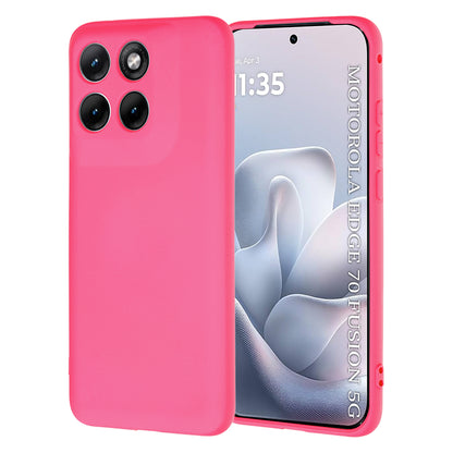 Futrola za Motorola Edge 70 Fusion, Techsuit, SoftFlex, Tamno Roze