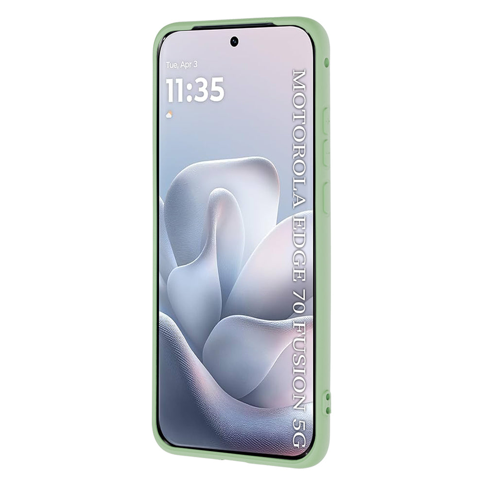 Futrola za Motorola Edge 70 Fusion, Techsuit, SoftFlex, Svetlo Zelena