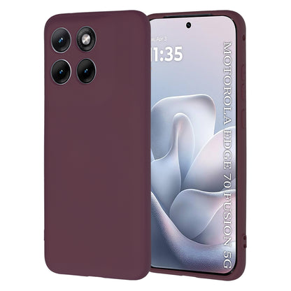 Futrola za Motorola Edge 70 Fusion, Techsuit, SoftFlex, Bordo