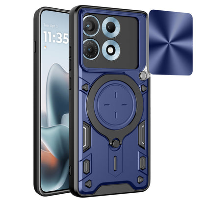 Futrola za Motorola Edge 70 Max, Techsuit, CamGuard Pro, Plava