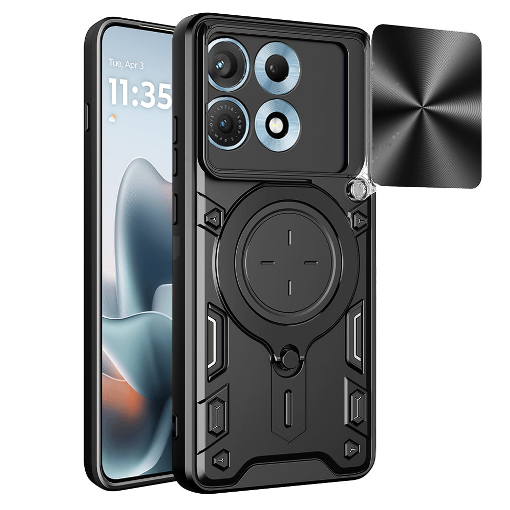 Futrola za Motorola Edge 70 Max, Techsuit, CamGuard Pro, Crna