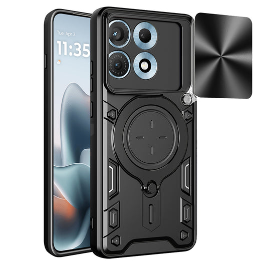 Futrola za Motorola Edge 70 Max, Techsuit, CamGuard Pro, Crna