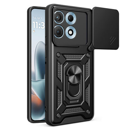 Futrola za Motorola Edge 70 Max, Techsuit, CamShield, Crna