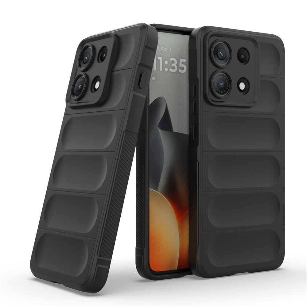 Futrola za Motorola Edge 70 Max, Techsuit, Magic Shield, Crna