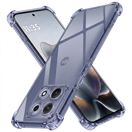 Futrola za Motorola Edge 70 Max, Techsuit, Shockproof Clear, Dimljena