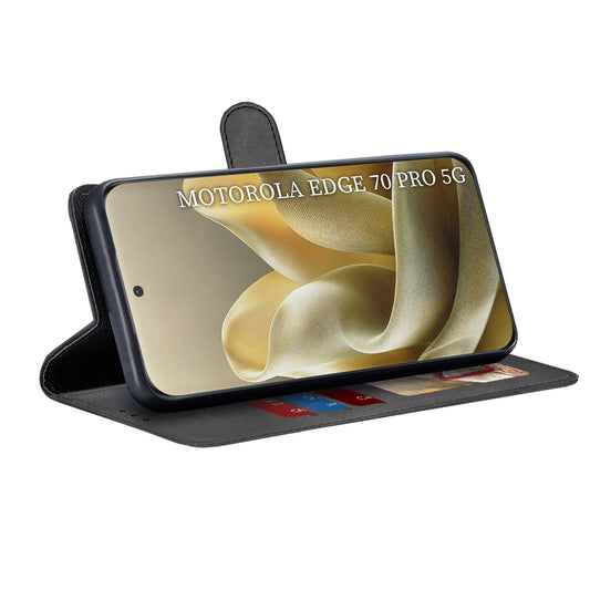 Futrola za Motorola Edge 70 Pro, Techsuit, Diary Book, Crna