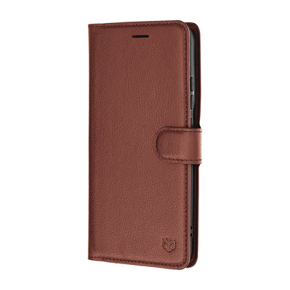 Futrola za Motorola Edge 70 Pro, Techsuit, Leather Folio, Braon