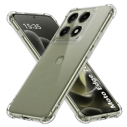 Futrola za Motorola Edge 70 Pro, Techsuit, Shockproof Clear, Providna