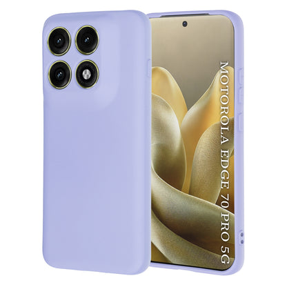 Futrola za Motorola Edge 70 Pro, Techsuit, SoftFlex, Svetlo Ljubičasta