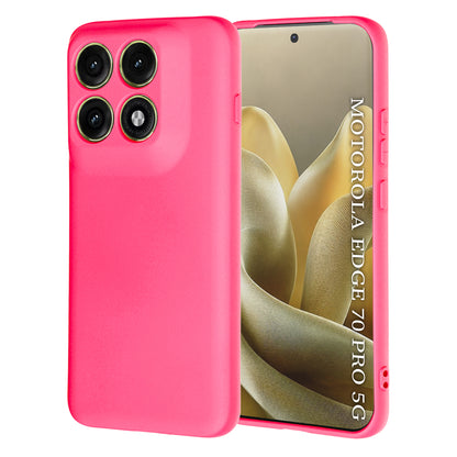 Futrola za Motorola Edge 70 Pro, Techsuit, SoftFlex, Tamno Roze