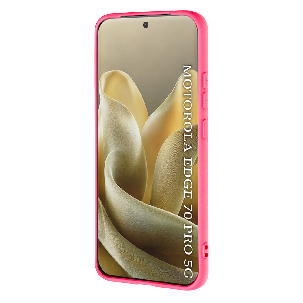 Futrola za Motorola Edge 70 Pro, Techsuit, SoftFlex, Tamno Roze