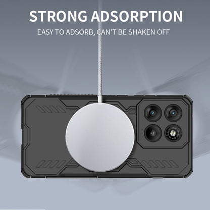 Futrola za Motorola Edge 70, Techsuit, ArmorMag, Crna