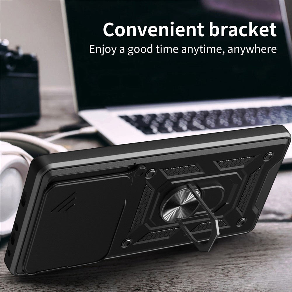 Futrola za Motorola Edge 70, Techsuit, CamShield, Roze Zlato