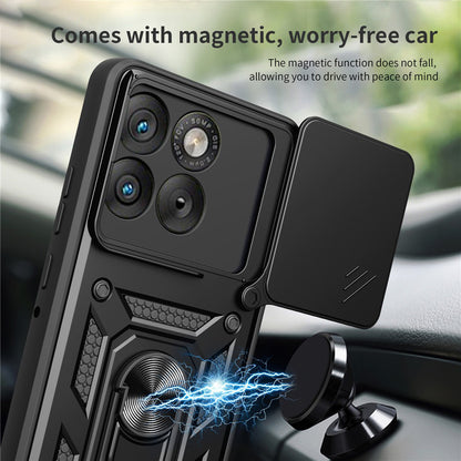 Futrola za Motorola Edge 70, Techsuit, CamShield, Roze Zlato