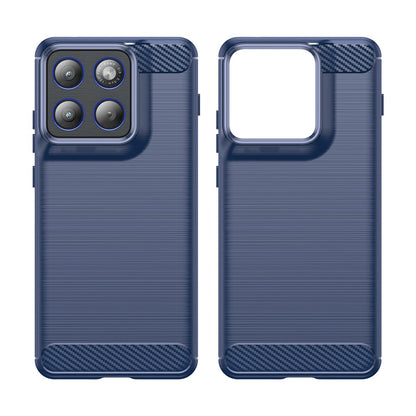 Futrola za Motorola Edge 70, Techsuit, Karbon, Plava