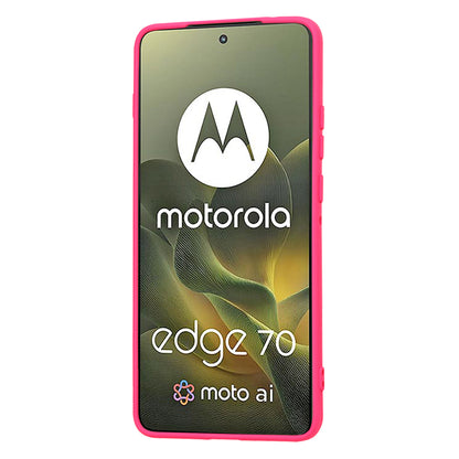 Futrola za Motorola Edge 70, Techsuit, SoftFlex, Tamno Roze
