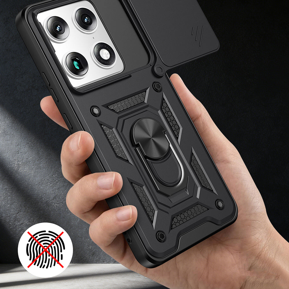 Futrola za Motorola Edge 70 Ultra / Signature, Techsuit, CamShield, Crna