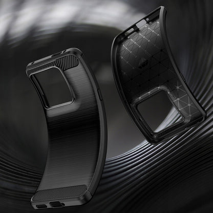 Futrola za Motorola Edge 70 Ultra / Signature, Techsuit, Carbon, Crna