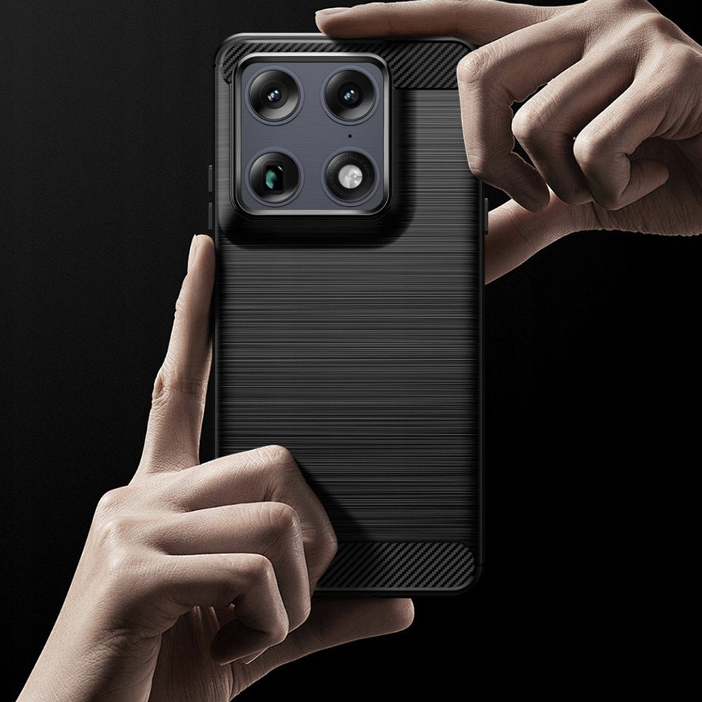 Futrola za Motorola Edge 70 Ultra / Signature, Techsuit, Carbon, Crna