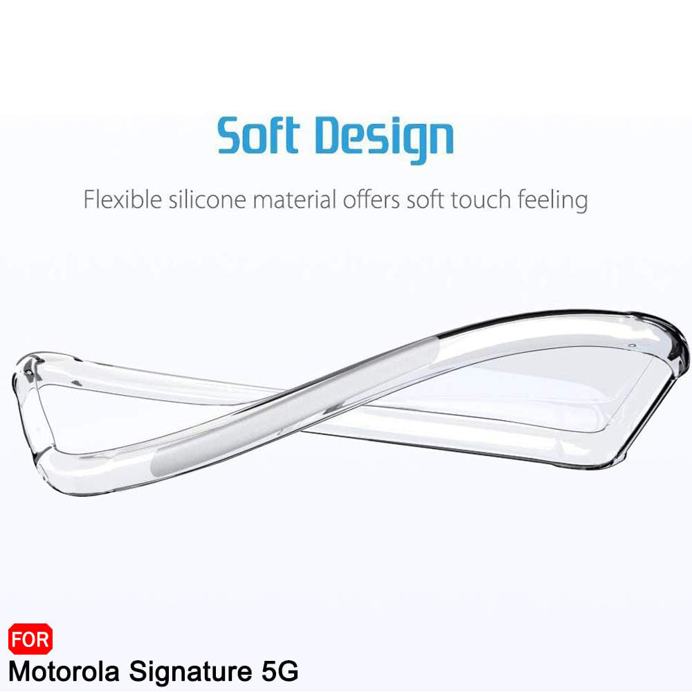 Futrola za Motorola Edge 70 Ultra / Signature, Techsuit, Shockproof Clear, Transparentna