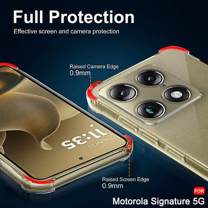 Futrola za Motorola Edge 70 Ultra / Signature, Techsuit, Shockproof Clear, Transparentna