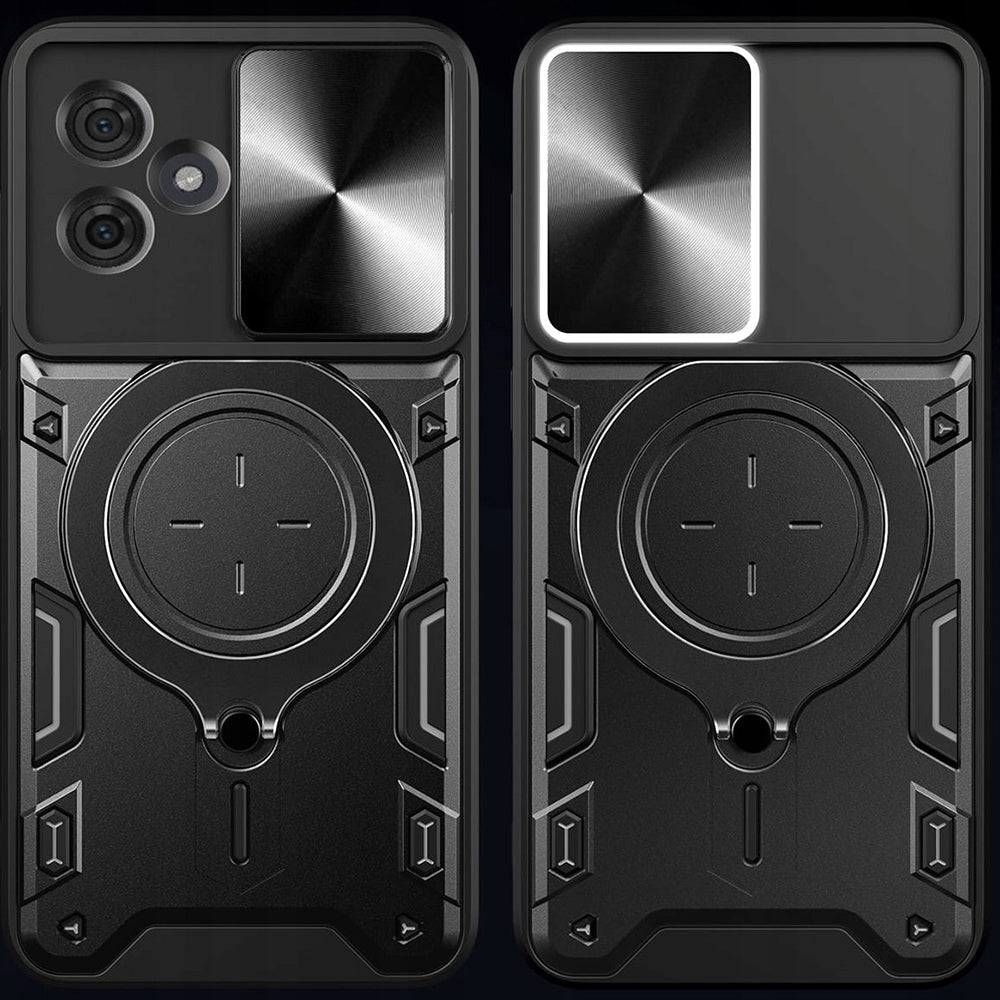 Futrola za Motorola Moto G86, Techsuit, CamGuard Pro, Crna