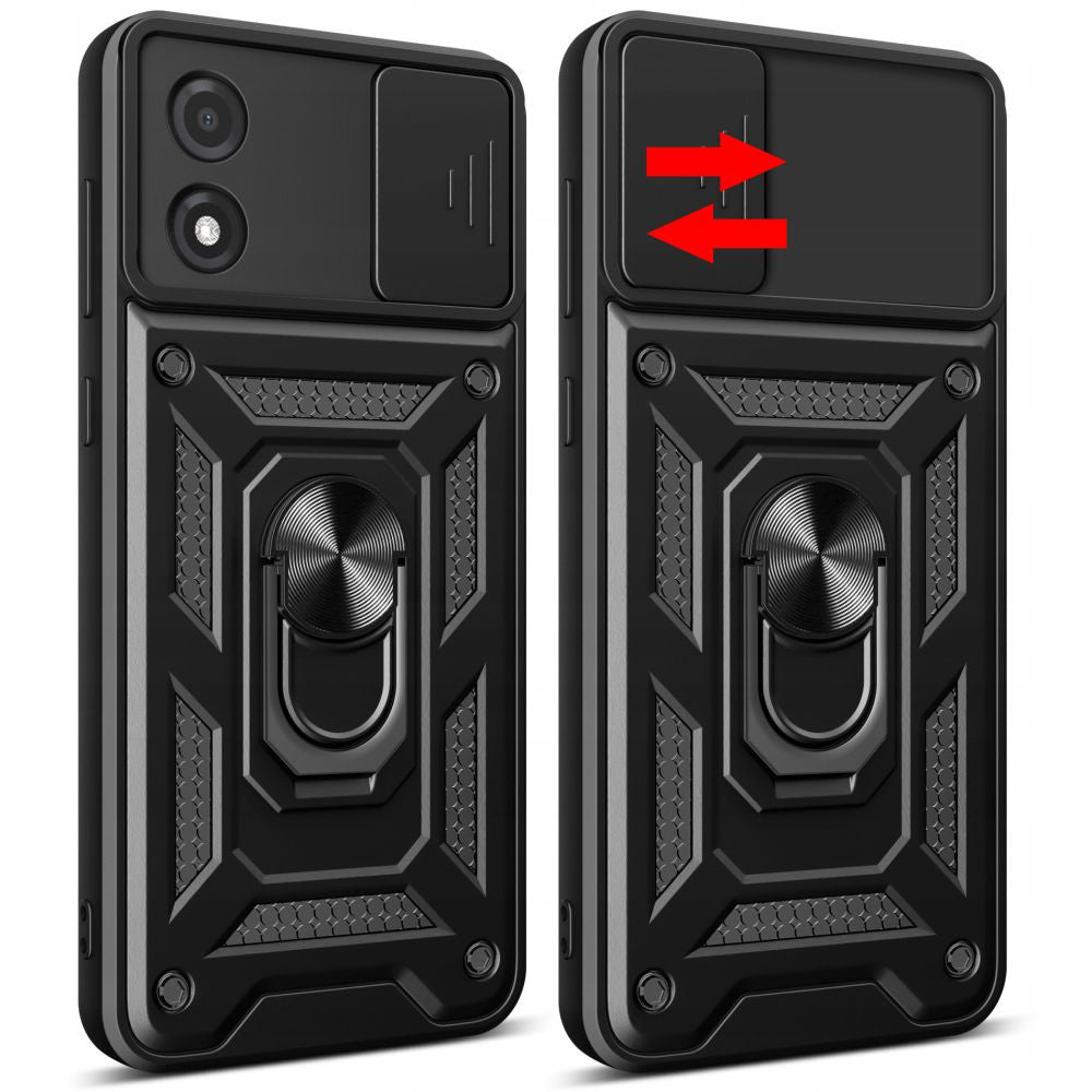Futrola za Motorola Moto E13, Techsuit, CamShield, Crna
