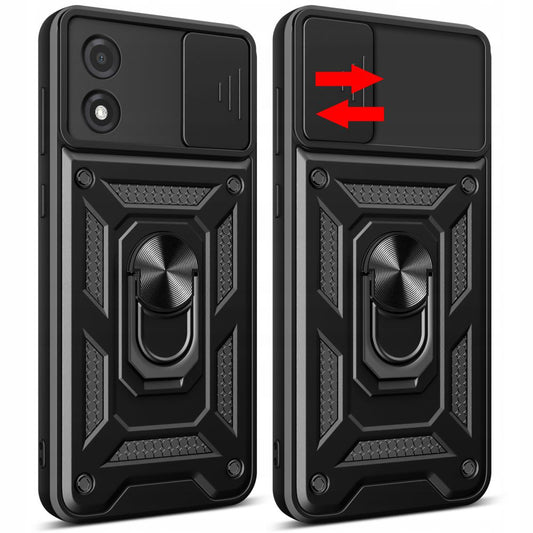 Futrola za Motorola Moto E13, Techsuit, CamShield, Crna