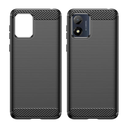 Futrola za Motorola Moto E13, Techsuit, Karbon, Crna
