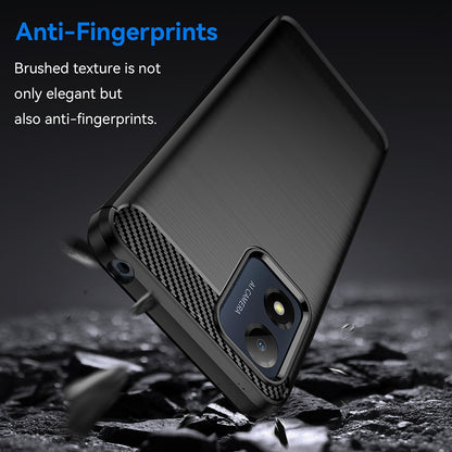 Futrola za Motorola Moto E13, Techsuit, Karbon, Crna