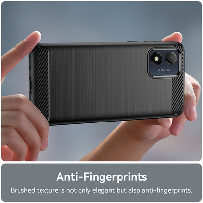 Futrola za Motorola Moto E13, Techsuit, Karbon, Crna