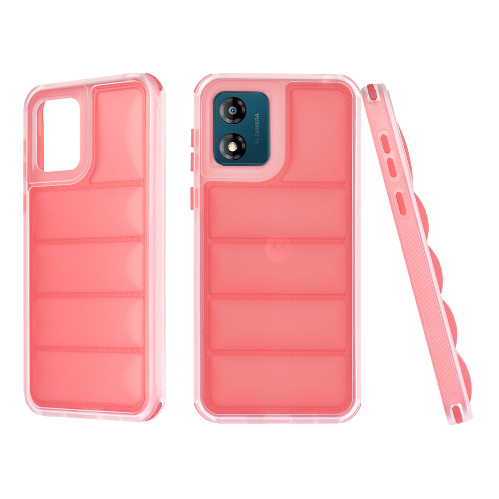Futrola za Motorola Moto E13, Techsuit, Wave Shield, Crvena