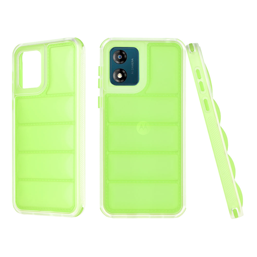 Futrola za Motorola Moto E13, Techsuit, Wave Shield, Zelena