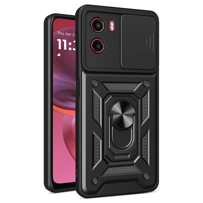 Futrola za Motorola Moto E15 / G05, Techsuit, CamShield, Crna