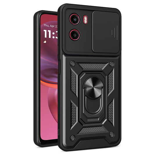 Futrola za Motorola Moto E15 / G05, Techsuit, CamShield, Crna