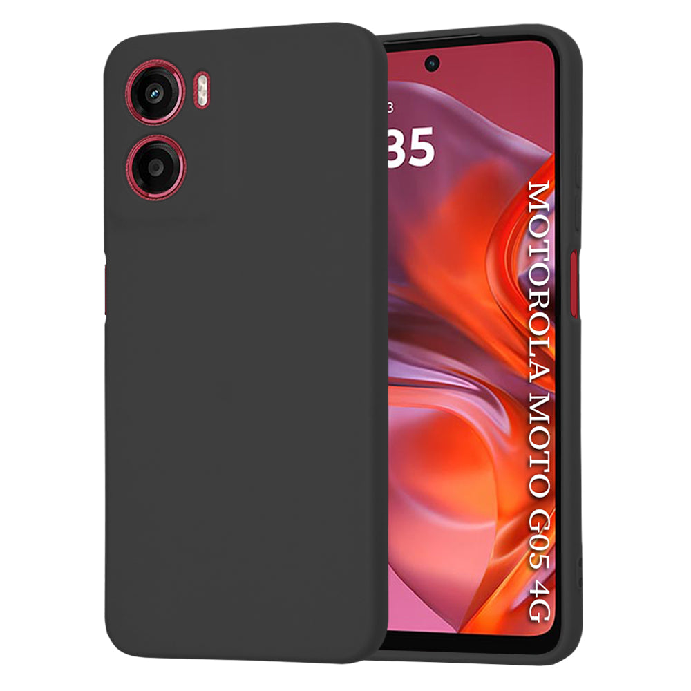 Futrola za Motorola Moto E15 / G05, Techsuit, SoftFlex, Crna