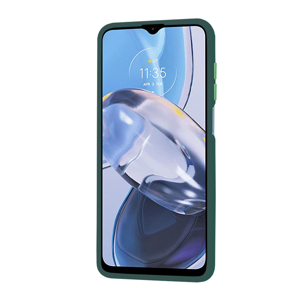 Futrola za Motorola Moto E22i / E22, Techsuit, HaloFrost, Zelena