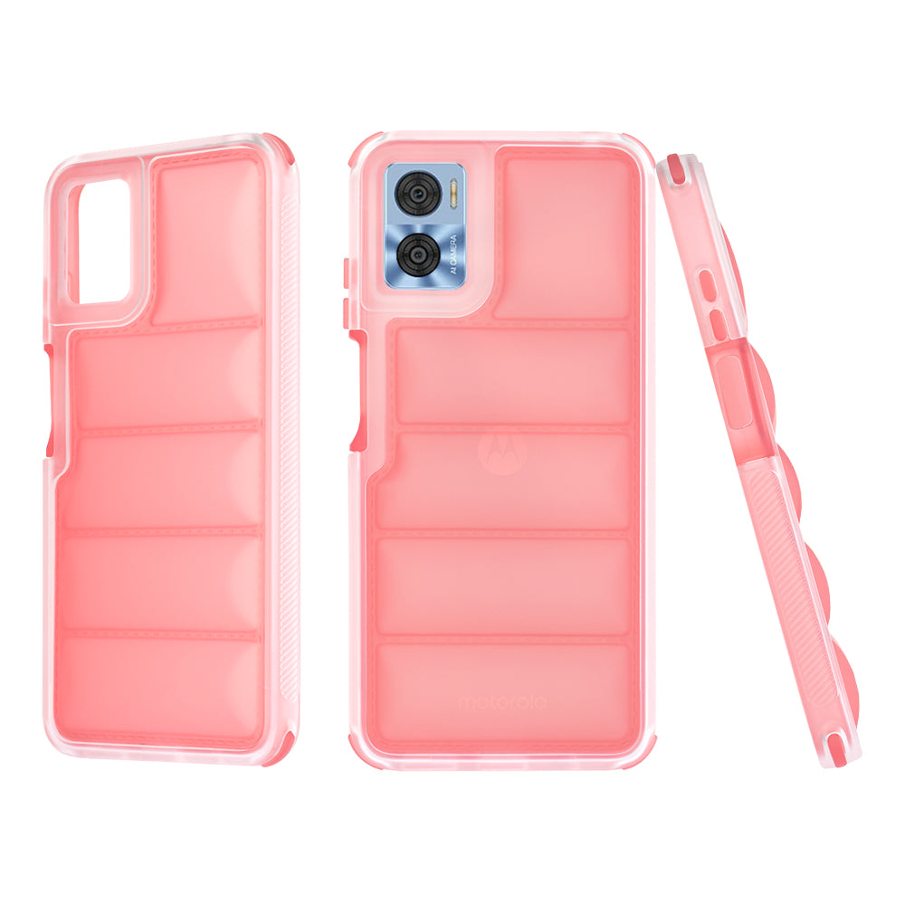 Futrola za Motorola Moto E22i / E22, Techsuit, Wave Shield, Crvena