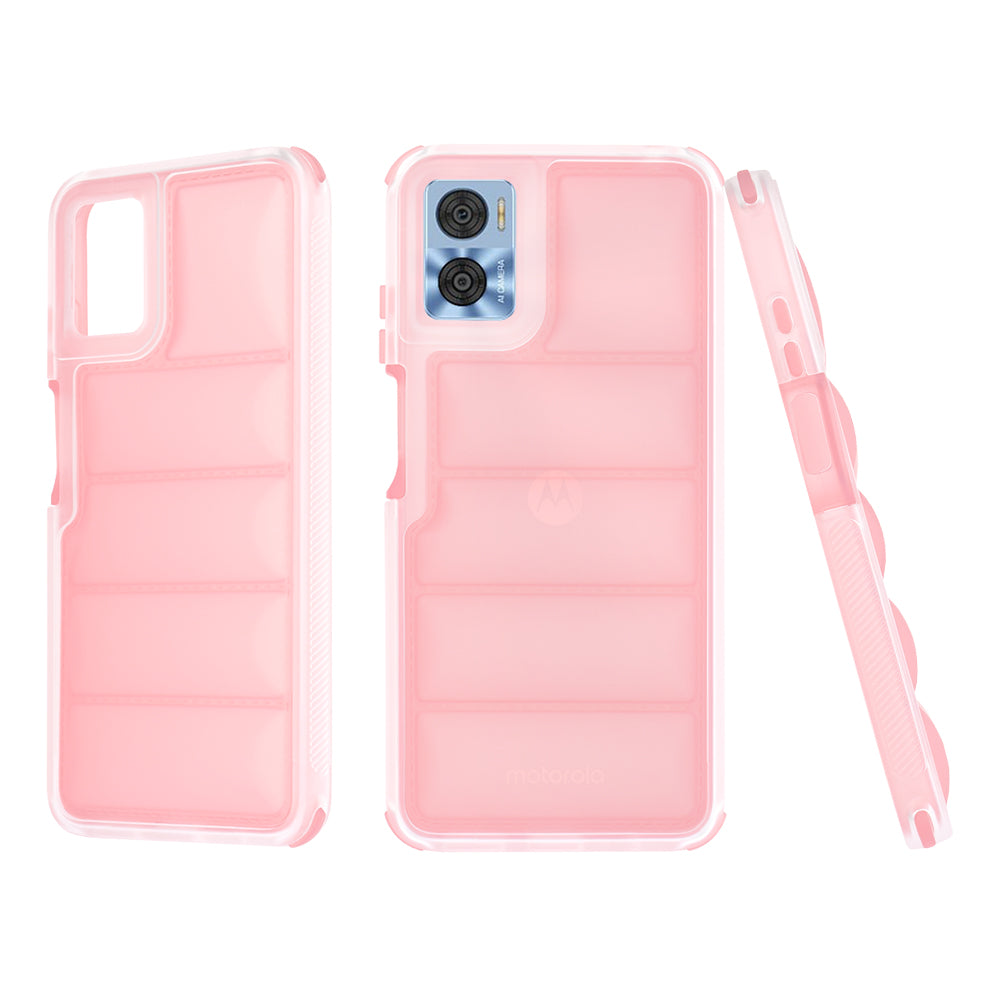 Futrola za Motorola Moto E22i / E22, Techsuit, Wave Shield, Roze