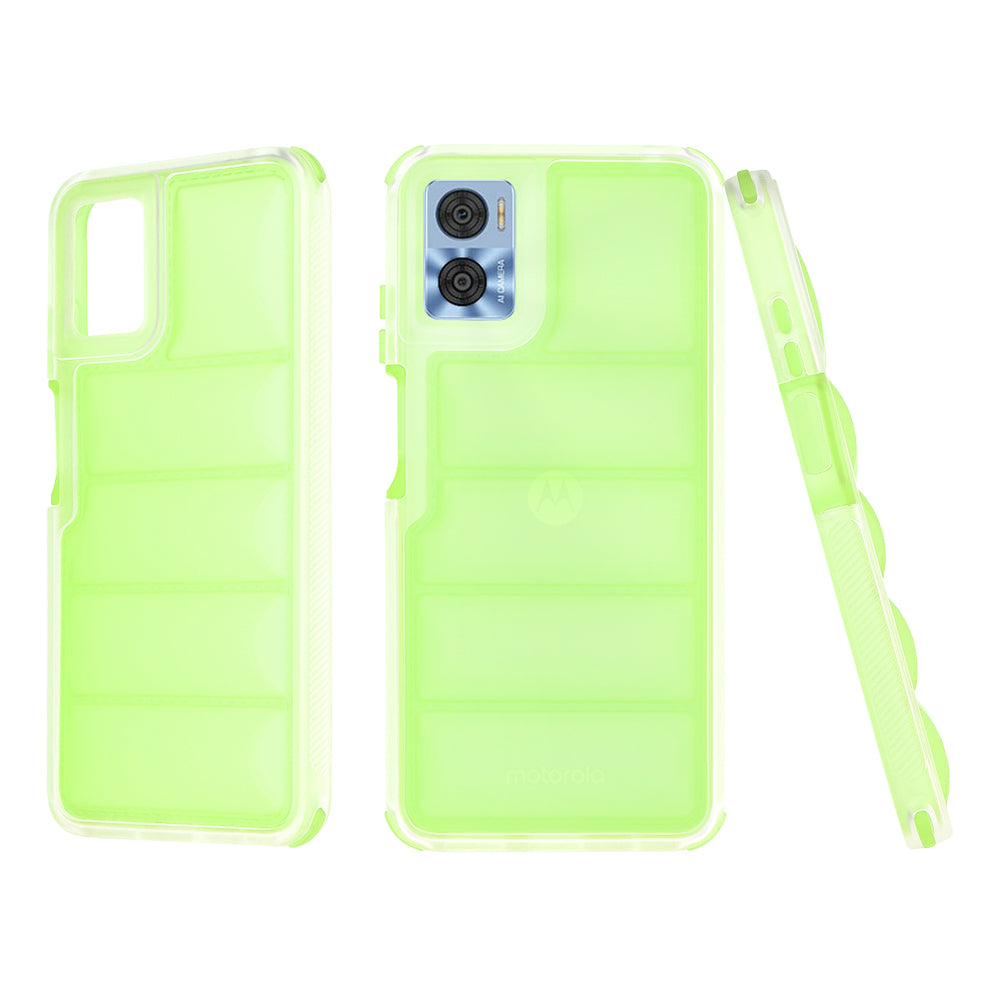 Futrola za Motorola Moto E22i / E22, Techsuit, Wave Shield, Zelena