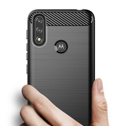 Futrola za Motorola Moto E7i Power / E7 Power, Techsuit, Karbon, Crna